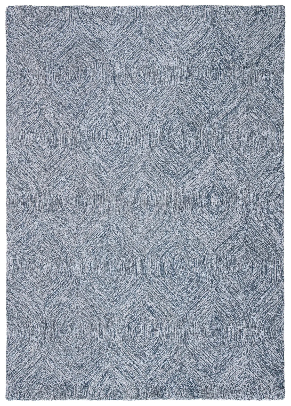 Safavieh Micro-Loop 4'-0" x 6'-0" Rug in Grey / Ivory
