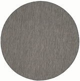 Safavieh Courtyard 10'-0" x 10'-0" Rug in Black / Beige
