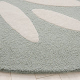 Safavieh Safavieh Kids 6'-0" x 6'-0" Rug in Teal / Ivory