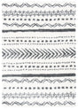 Safavieh Parma Shag 4'-0" x 6'-0" Rug in Ivory / Charcoal