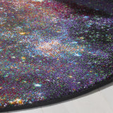 Safavieh Galaxy 5'-3" x 5'-3" Rug in Purple / Multi