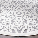 Safavieh Cabana 6'-7" x 6'-7" Rug in Ivory / Grey