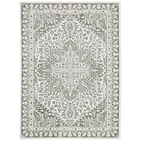 Oriental Weavers Montecito 1101W Grey/ White Rug - main flat