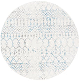 Safavieh Tulum 5'-0" x 5'-0" Rug in Ivory / Turquoise