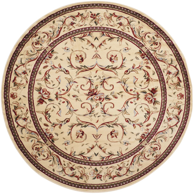 Safavieh Lyndhurst 10'-0" x 10'-0" Rug in Ivory / Ivory