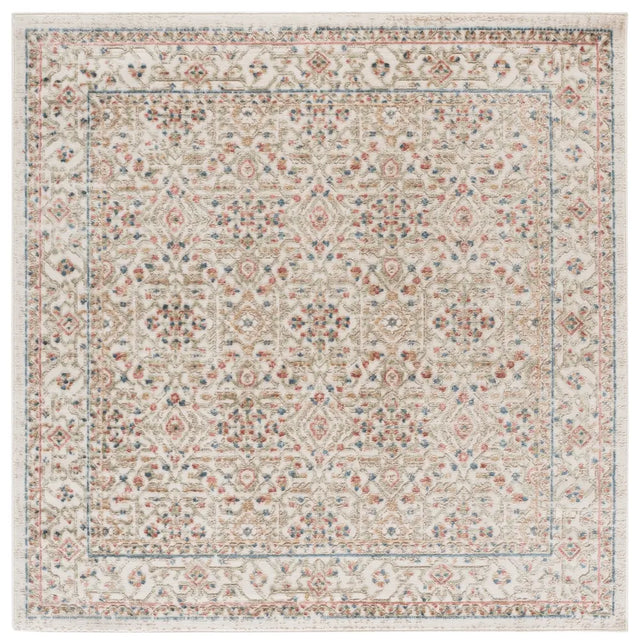 Safavieh Cameron 6'-7" x 6'-7" Rug in Ivory / Multi