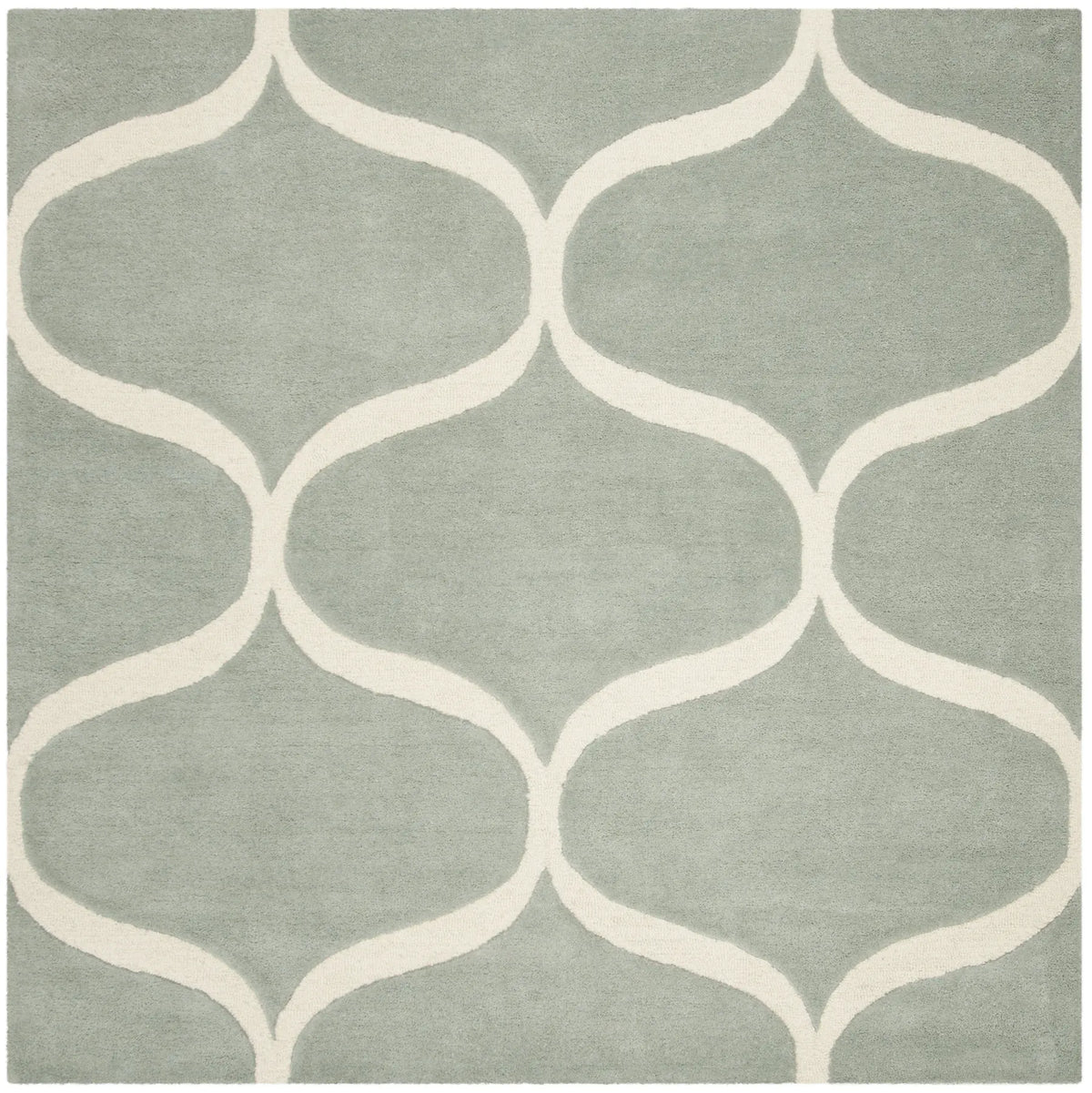 Safavieh Cambridge 6'-0" x 6'-0" Rug in Grey / Ivory