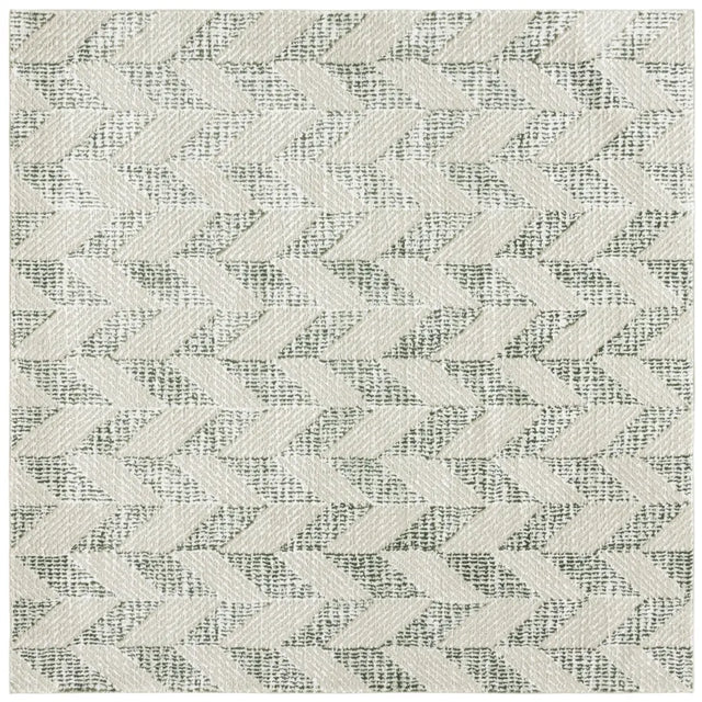 Safavieh Revive 6'-7" x 6'-7" Rug in Sage / Ivory