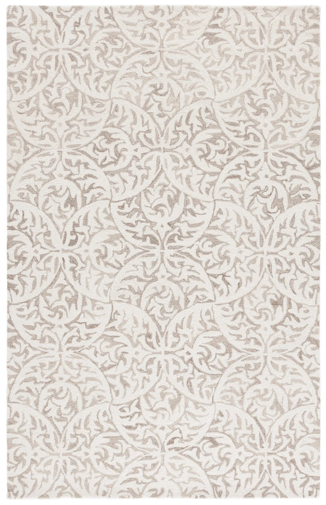 Safavieh Pine 4'-0" x 6'-0" Rug in Beige / Ivory