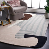 Safavieh Fifth Avenue 5'-0" x 8'-0" Rug in Ivory / Brown