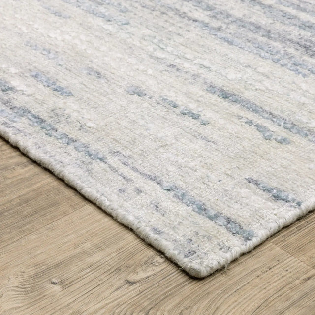 Oriental Weavers Sphinx Clarke CLA04 Blue Rugs - corner detail