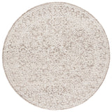 Safavieh Ebony 6'-0" x 6'-0" Rug in Brown / Ivory