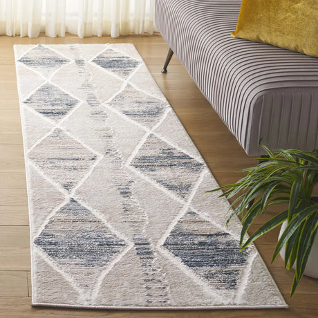 Safavieh Kingston 2'-2" x 8'-0" Rug in Beige / Grey