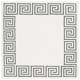 Safavieh Metro 6'-0" x 6'-0" Rug in Ivory / Grey