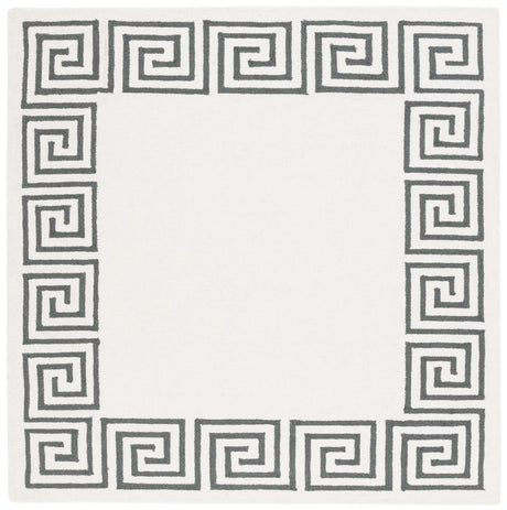 Safavieh Metro 6'-0" x 6'-0" Rug in Ivory / Grey