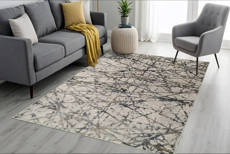 Dynamic Rugs Castilla 3638 Grey / Multi Rugs - Room