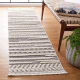 Safavieh Urban 2'-2" x 8'-0" Rug in Grey / Ivory