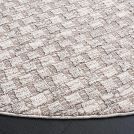 Safavieh Revive 6'-7" x 6'-7" Rug in Ivory / Taupe