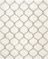 Safavieh Hudson Shag 10'-0" x 14'-0" Rug in Ivory / Grey