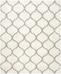 Safavieh Hudson Shag 10'-0" x 14'-0" Rug in Ivory / Grey