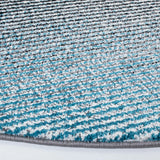 Safavieh Hollywood 6'-7" x 6'-7" Rug in Grey / Blue