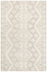 Safavieh Micro-Loop 4'-0" x 6'-0" Rug in Ivory / Beige