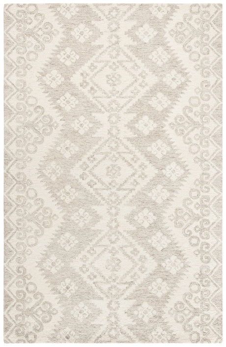 Safavieh Micro-Loop 4'-0" x 6'-0" Rug in Ivory / Beige