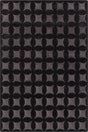 Chandra Isadora ISA-56701 Black / Gray rug, flat view