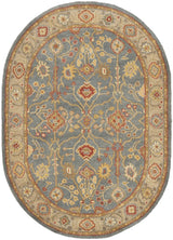 Safavieh Antiquity 4'-6" x 6'-6" Rug in Blue / Ivory