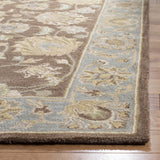 Safavieh Heritage 4'-0" x 6'-0" Rug in Brown / Blue