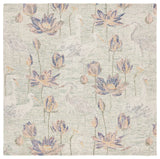 Safavieh Blossom 6'-0" x 6'-0" Rug in Green / Ivory