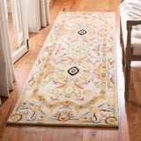 Safavieh Savonnerie 2'-6" x 10'-0" Rug in Sage / Beige