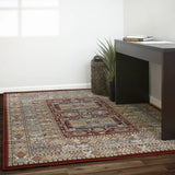 Dynamic Rugs Ancient Garden 57147 Red Rugs - Room