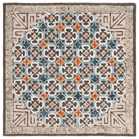 Safavieh Aspen 6'-0" x 6'-0" Rug in Blue / Taupe