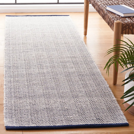 Safavieh Vermont 2'-3" x 8'-0" Rug in Navy / Ivory