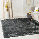 Safavieh Shag 4'-0" x 6'-0" Rug in Slate