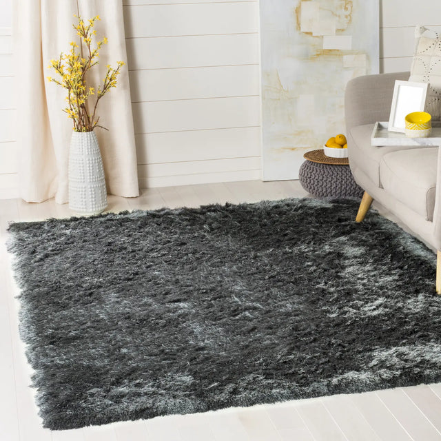 Safavieh Shag 4'-0" x 6'-0" Rug in Slate