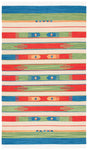 Safavieh Montauk 4'-0" x 6'-0" Rug in Green / Blue