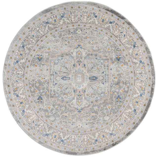 Safavieh Palma 6'-7" x 6'-7" Rug in Grey