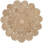 Safavieh Natural Fiber 3'-0" x 3'-0" Rug in Natural
