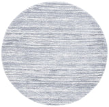 Safavieh Cyrus Shag 6'-7" x 6'-7" Rug in Grey / Ivory