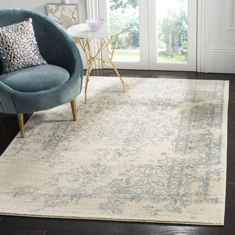 Safavieh Adirondack 5'-1" x 7'-6" Rug in Ivory / Slate