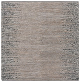 Safavieh Natural Fiber 6'-0" x 6'-0" Rug in Grey / Black
