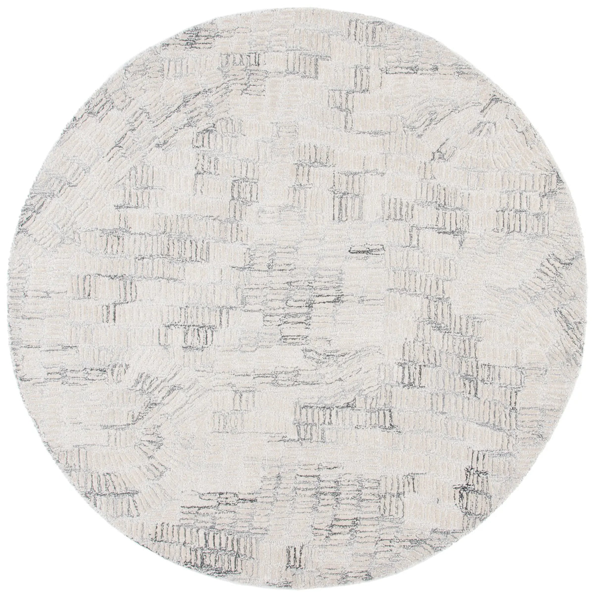 Safavieh Glamour 6'-0" x 6'-0" Rug in Grey / Ivory