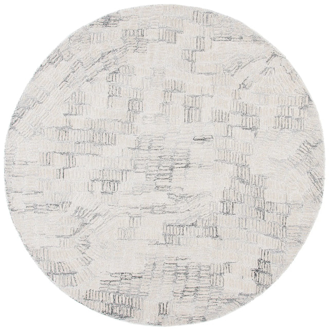 Safavieh Glamour 6'-0" x 6'-0" Rug in Grey / Ivory