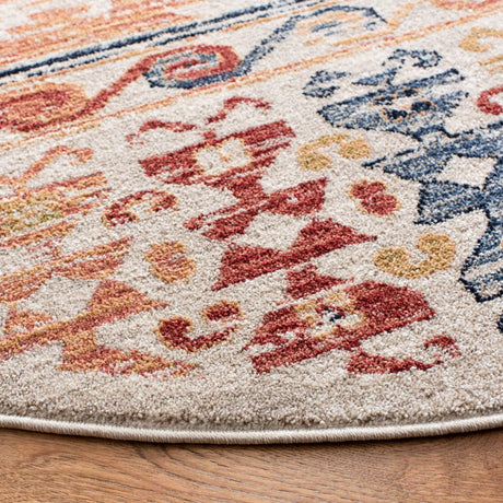 Safavieh Charleston 6'-7" x 6'-7" Rug in Ivory / Rust