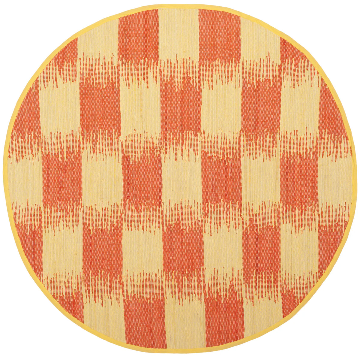 Safavieh Montauk 6'-0" x 6'-0" Rug in Yellow / Orange