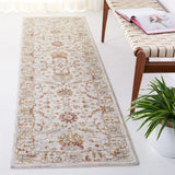 Safavieh Hamilton 2'-2" x 8'-0" Rug in Ivory / Rust