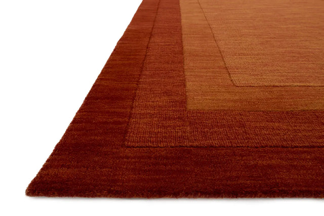 Loloi Hamilton Hm-01 Rust Rug - rug corner