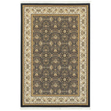 Oriental Weavers Sphinx Masterpiece 1331B Navy / Ivory Rugs - main flat